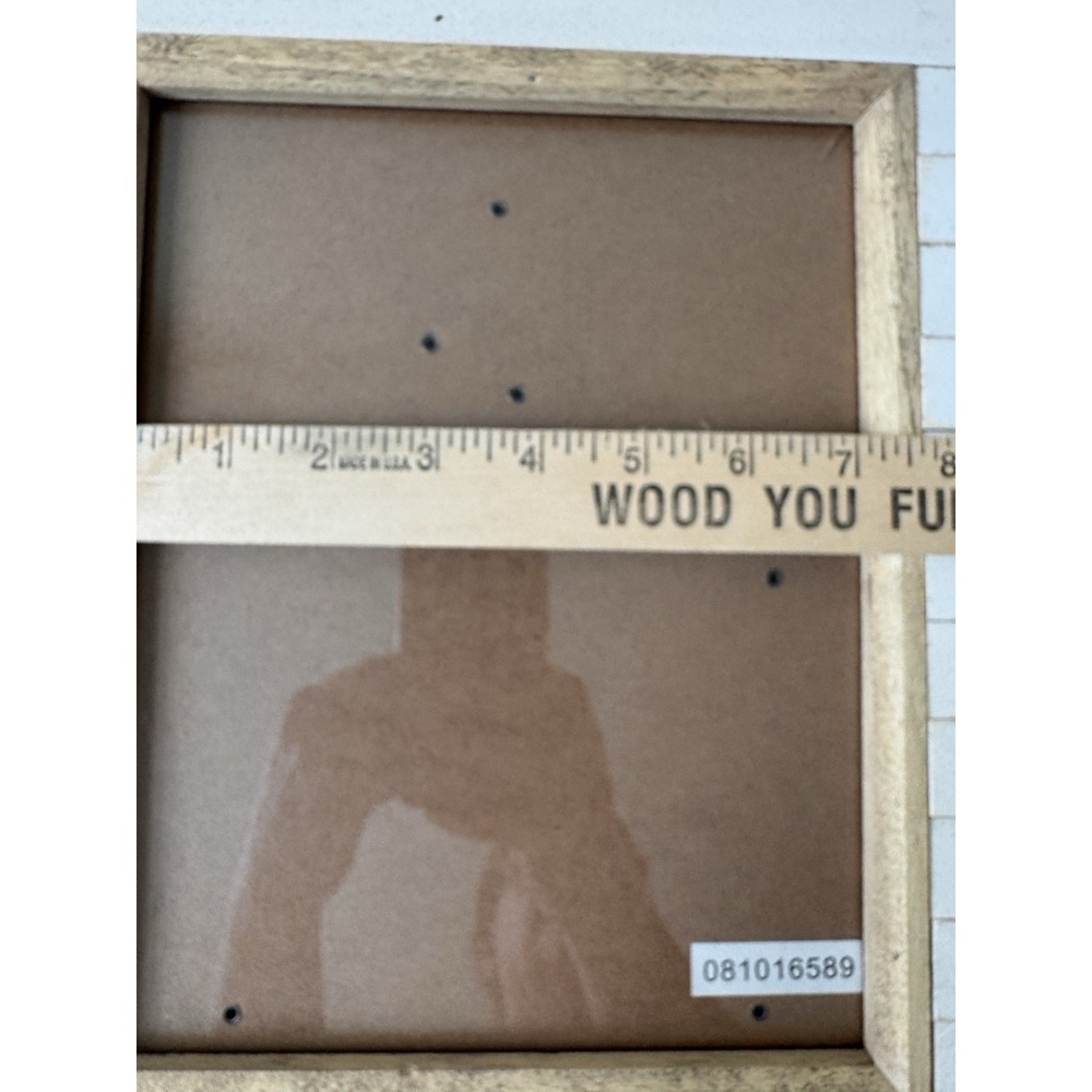 Rustic Whitewashed Wood 12x14OD Picture Frame Farmhouse Coastal Wall Tabletop - Picture 16 of 16